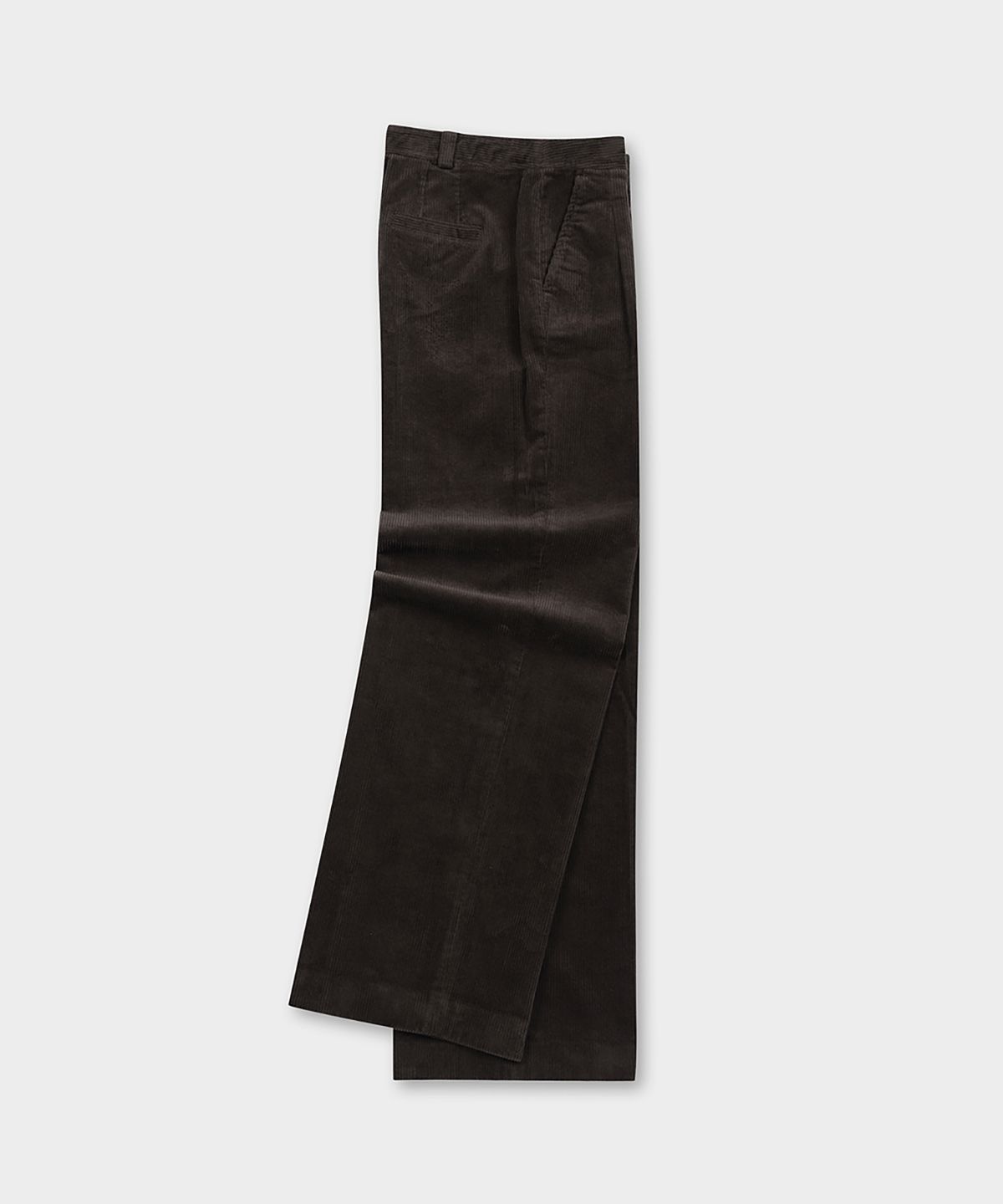 브룩스 브라더스(BROOKS BROTHERS) [여성] 코듀로이 와이드 팬츠 (브라운) (BBPCWM71944EF)