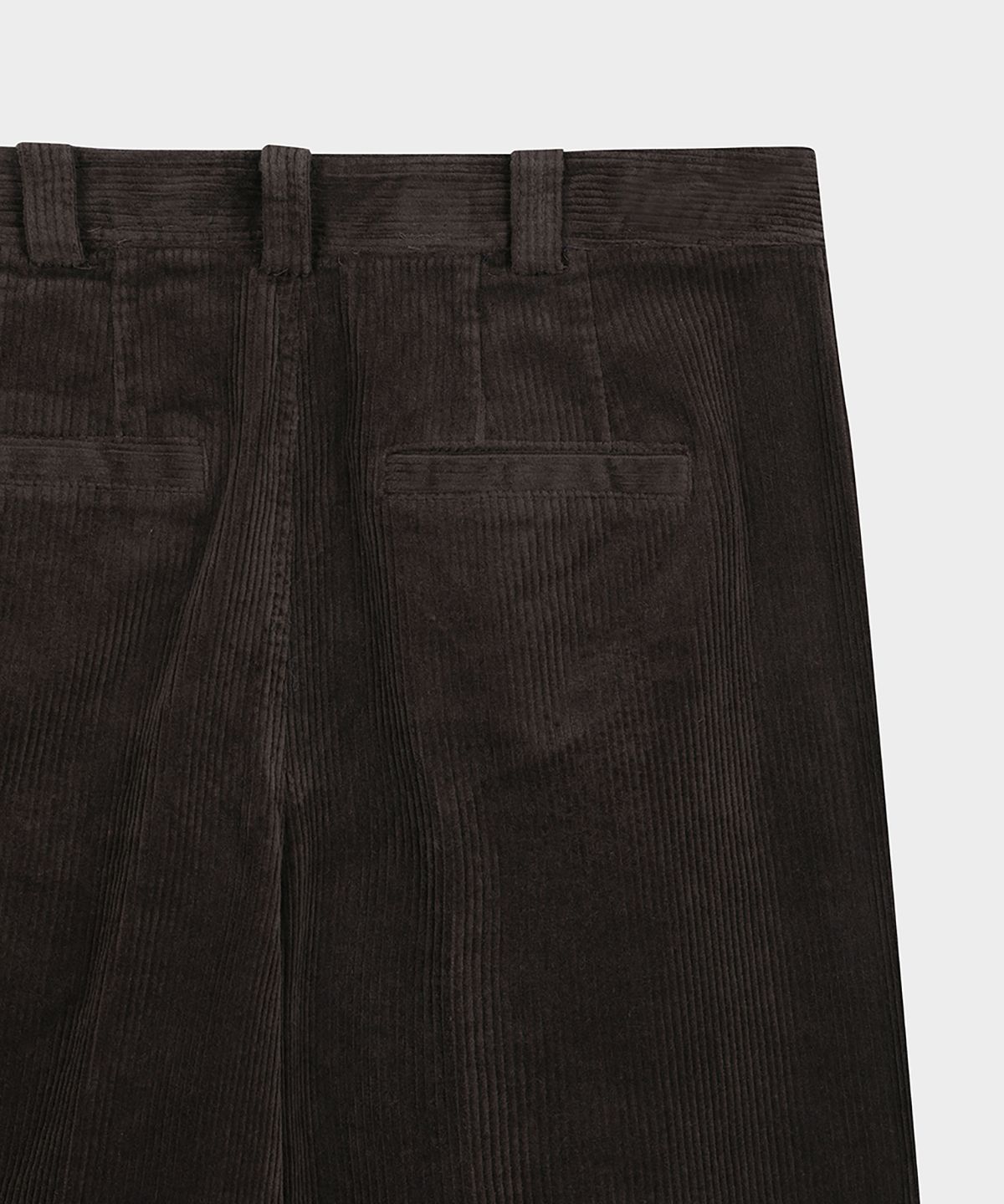 브룩스 브라더스(BROOKS BROTHERS) [여성] 코듀로이 와이드 팬츠 (브라운) (BBPCWM71944EF)