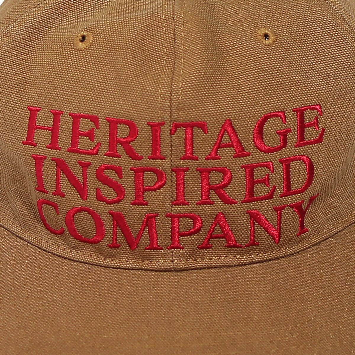 오가프(OGARP) Canvas Heritage 6 pannel Cap Brown