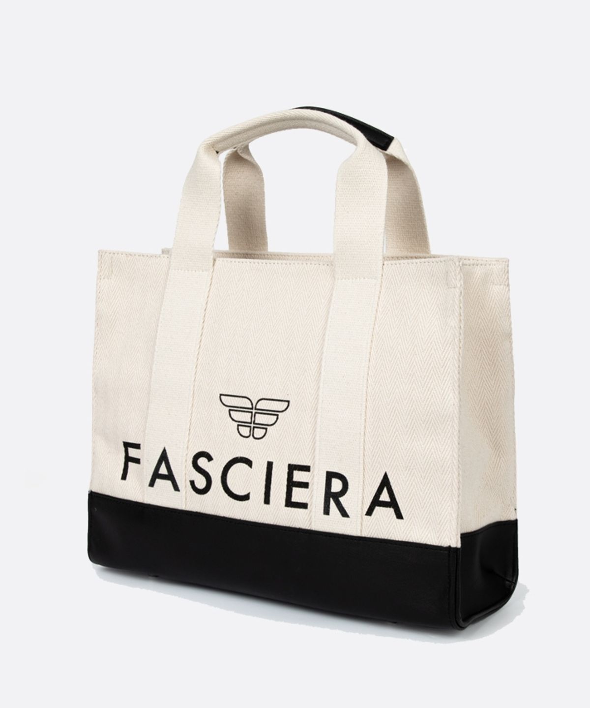 파시에라(FASCIERA) 클래식 레더콤비 스퀘어 토트백_아리아스12