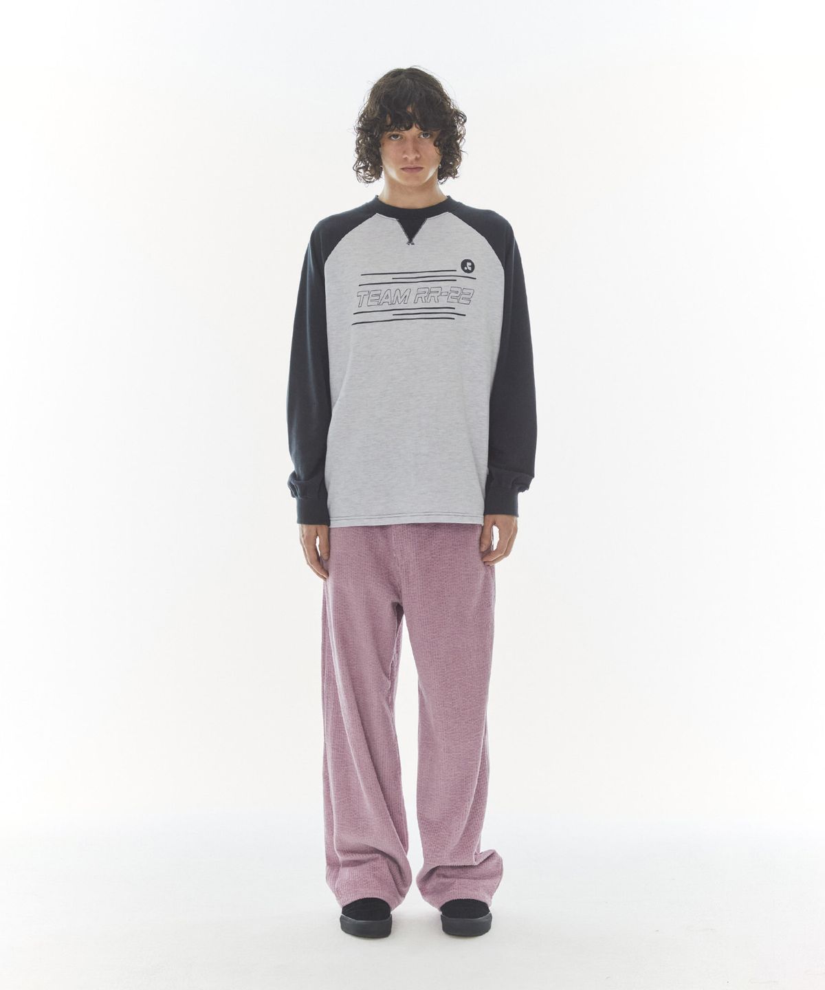 레스트앤레크레이션(REST&RECREATION) LOGO CORDUROY PANTS - PINK