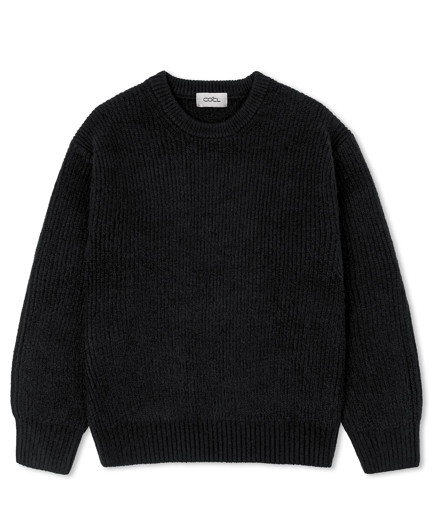 MUSINSA | COSTUME O'CLOCK HACHI ROUND HEAVY KNIT PULLOVER