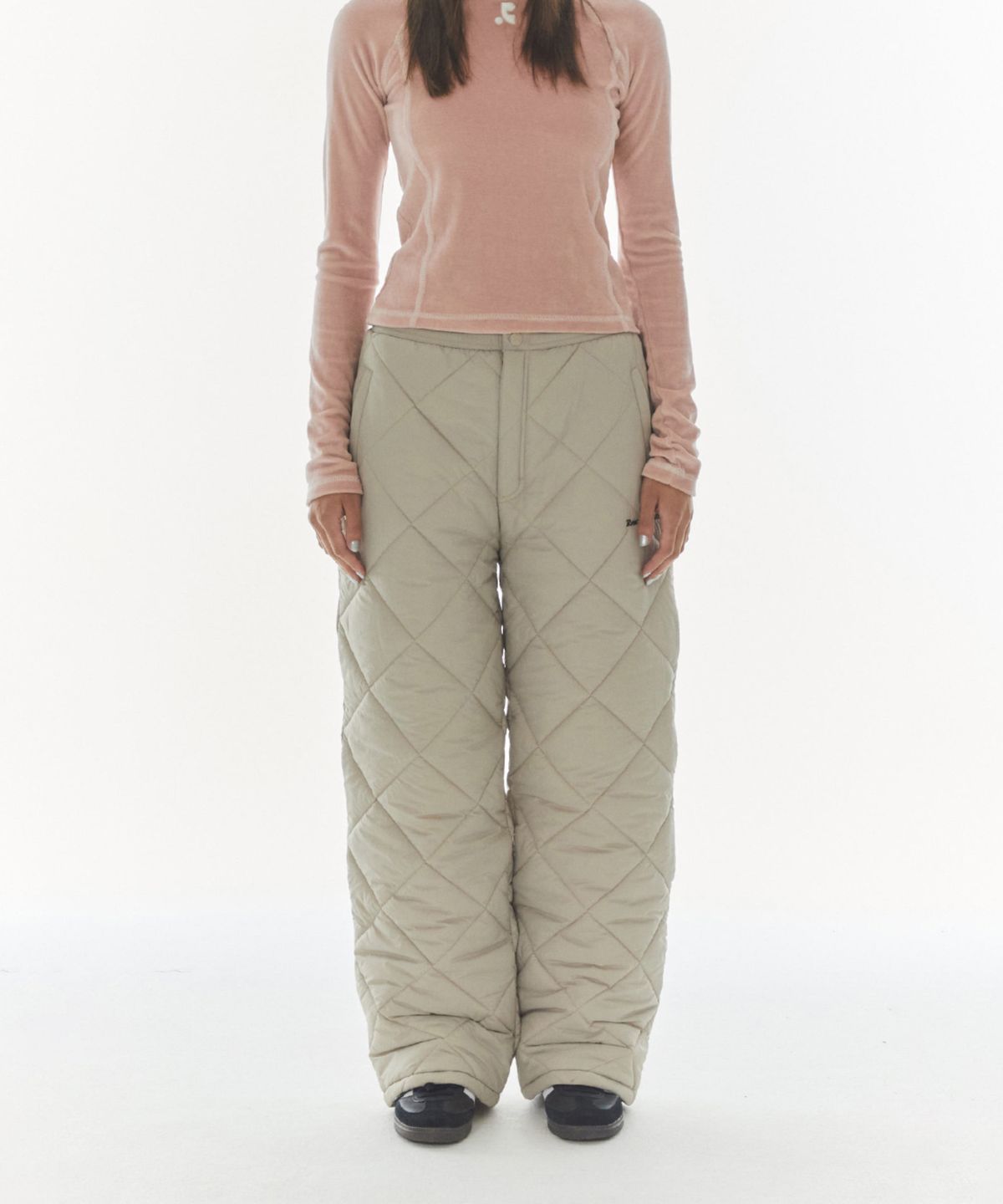 레스트앤레크레이션(REST&RECREATION) QUILTED PADDING PANTS - BEIGE