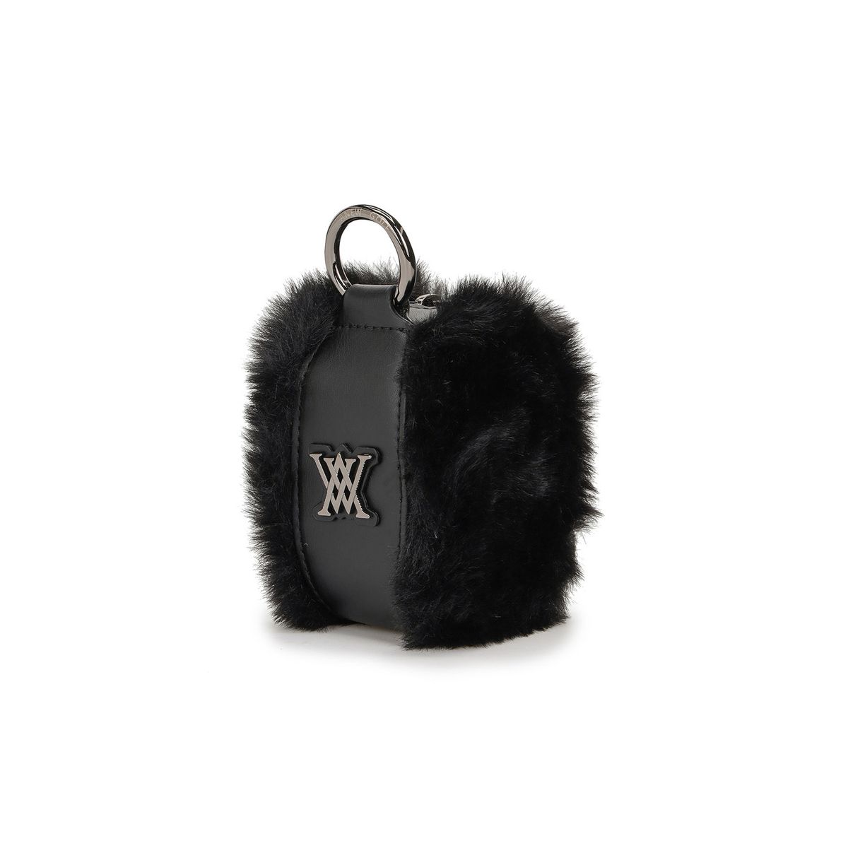 어뉴골프(ANEW GOLF) CURLY CIRCLE BALLCASE_BK