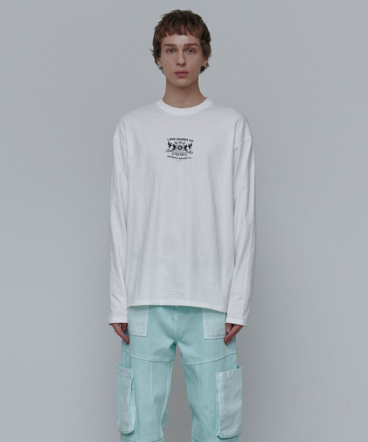 애니타임로릭(ANYTIME LOREAK) ROSE DYEING LONG SLEEVE-WHITE