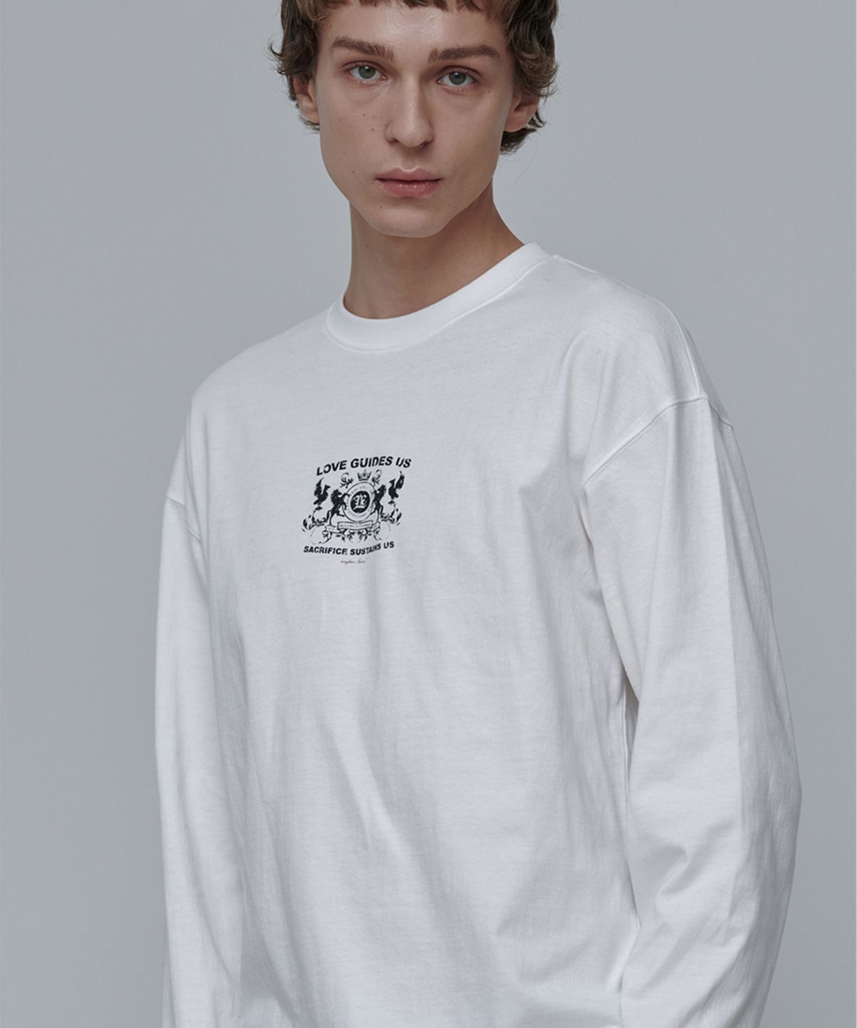 애니타임로릭(ANYTIME LOREAK) ROSE DYEING LONG SLEEVE-WHITE