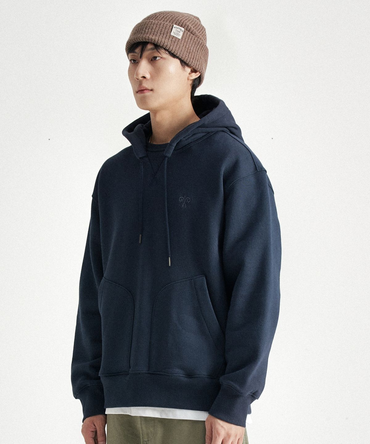 힐리먼트(HELEMENT) 이지중대 후드 스웻 (NAVY)