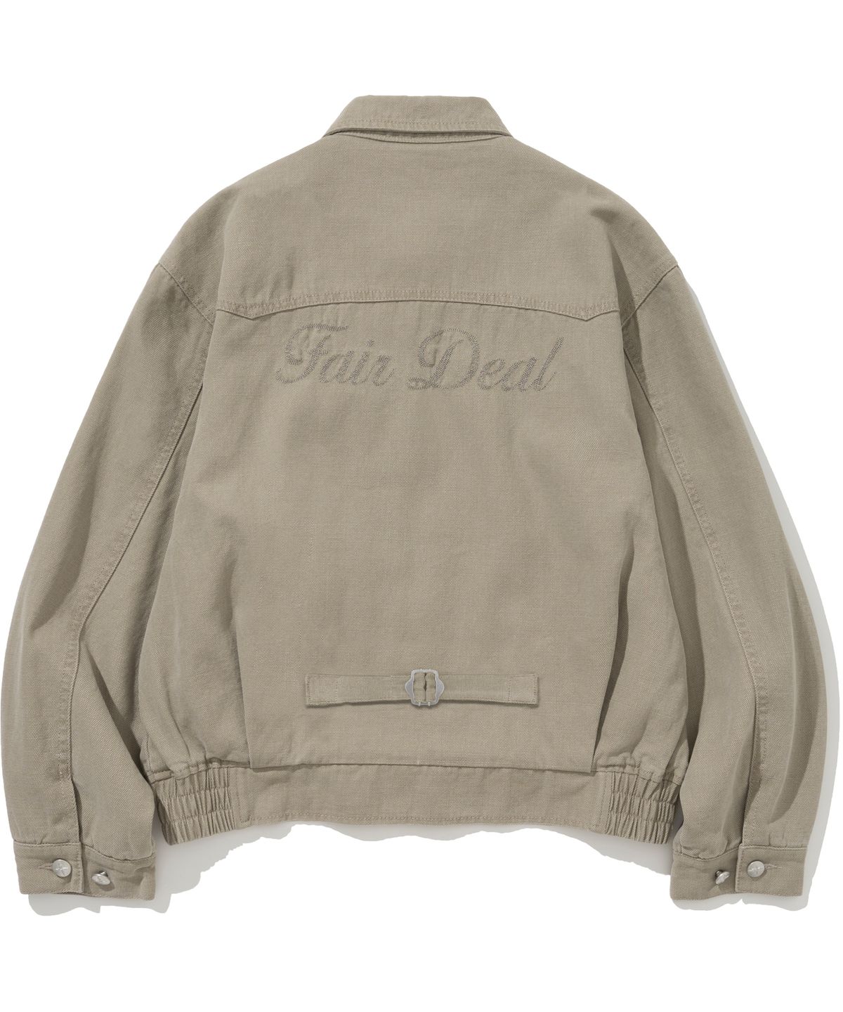 낫포너드(NOT4NERD) Fair Deal Oxford Drizzler Jacket - Beige