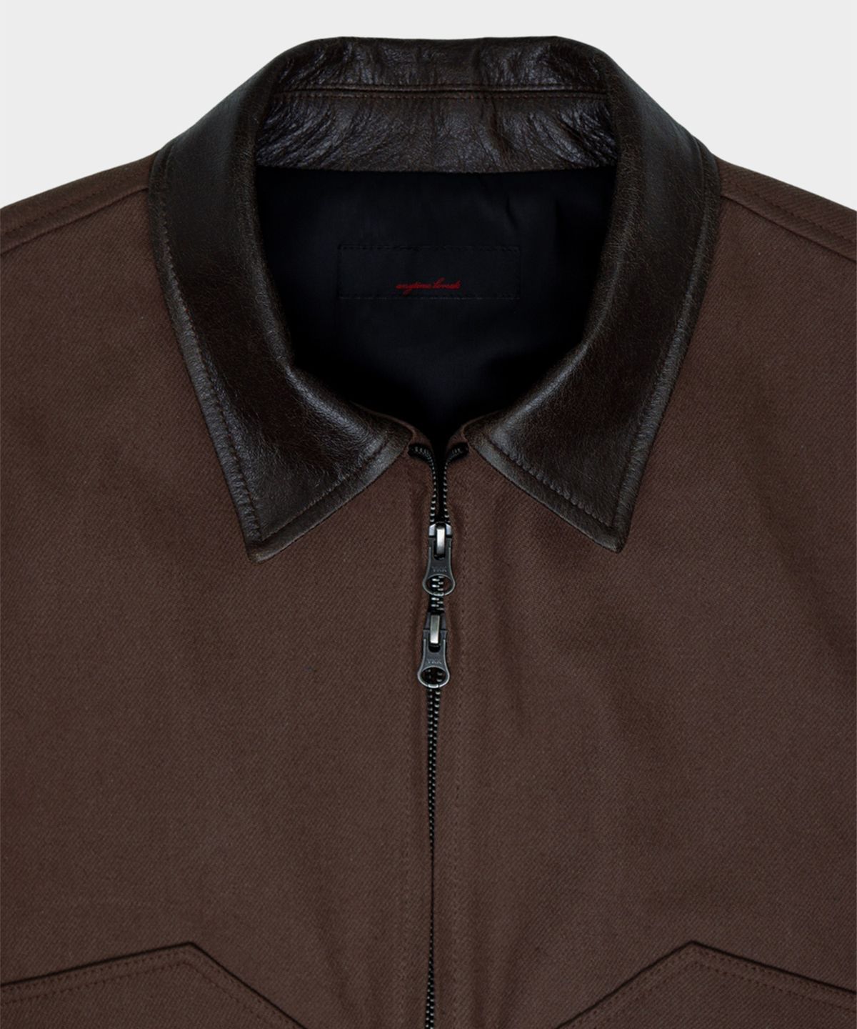 애니타임로릭(ANYTIME LOREAK) ASTA CROP WORK JACKET-BROWN
