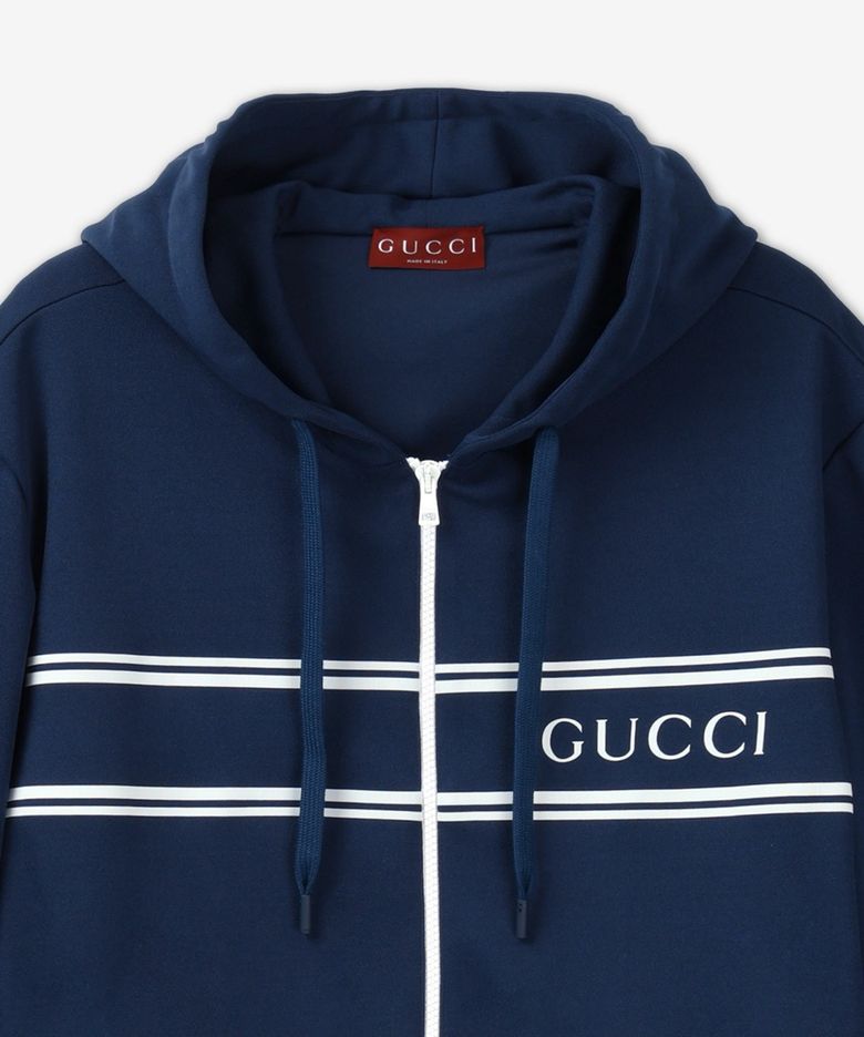 MUSINSA公式 | GUCCI テクニカルジャージジップアップフード 