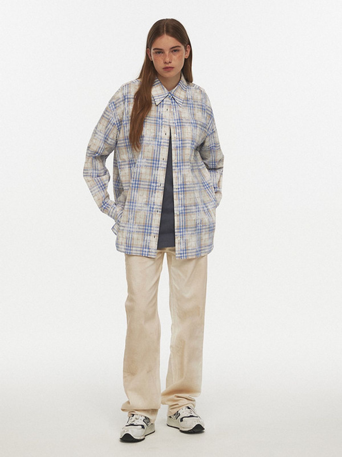 알엠알엔(RMRN) ALL DAY LONG CHECK SHIRT