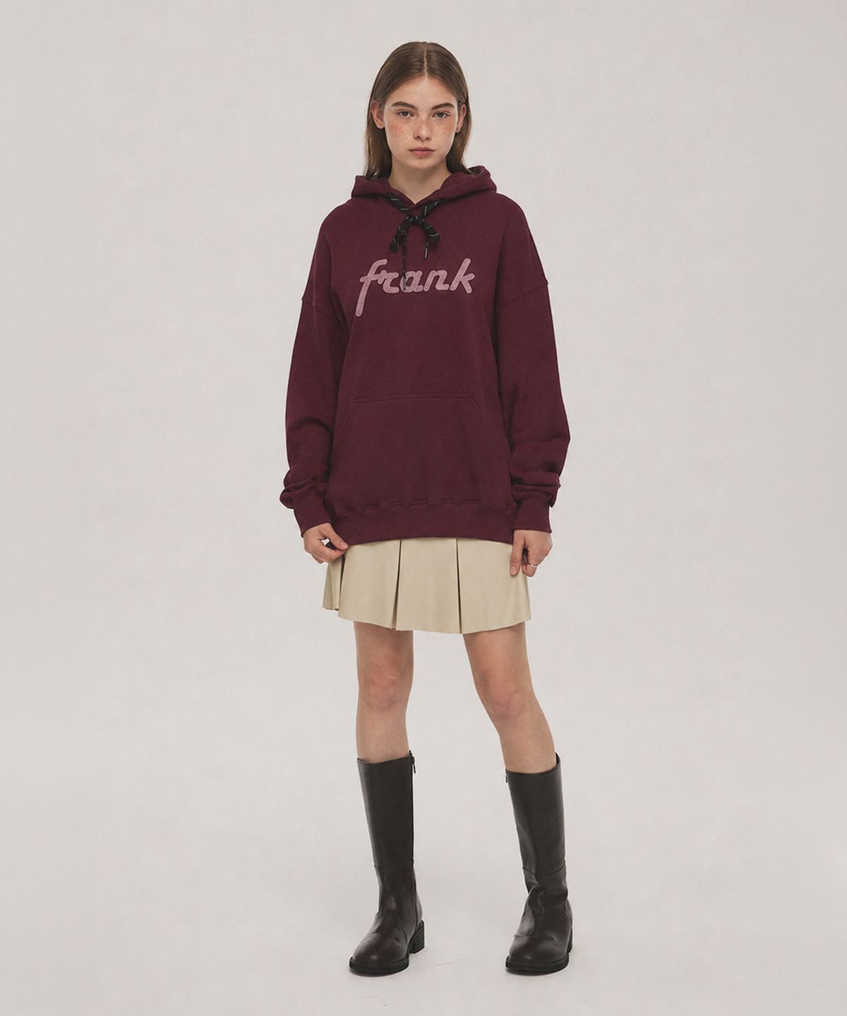 알엠알엔(RMRN) FRANK BIG LOGO HOODIE