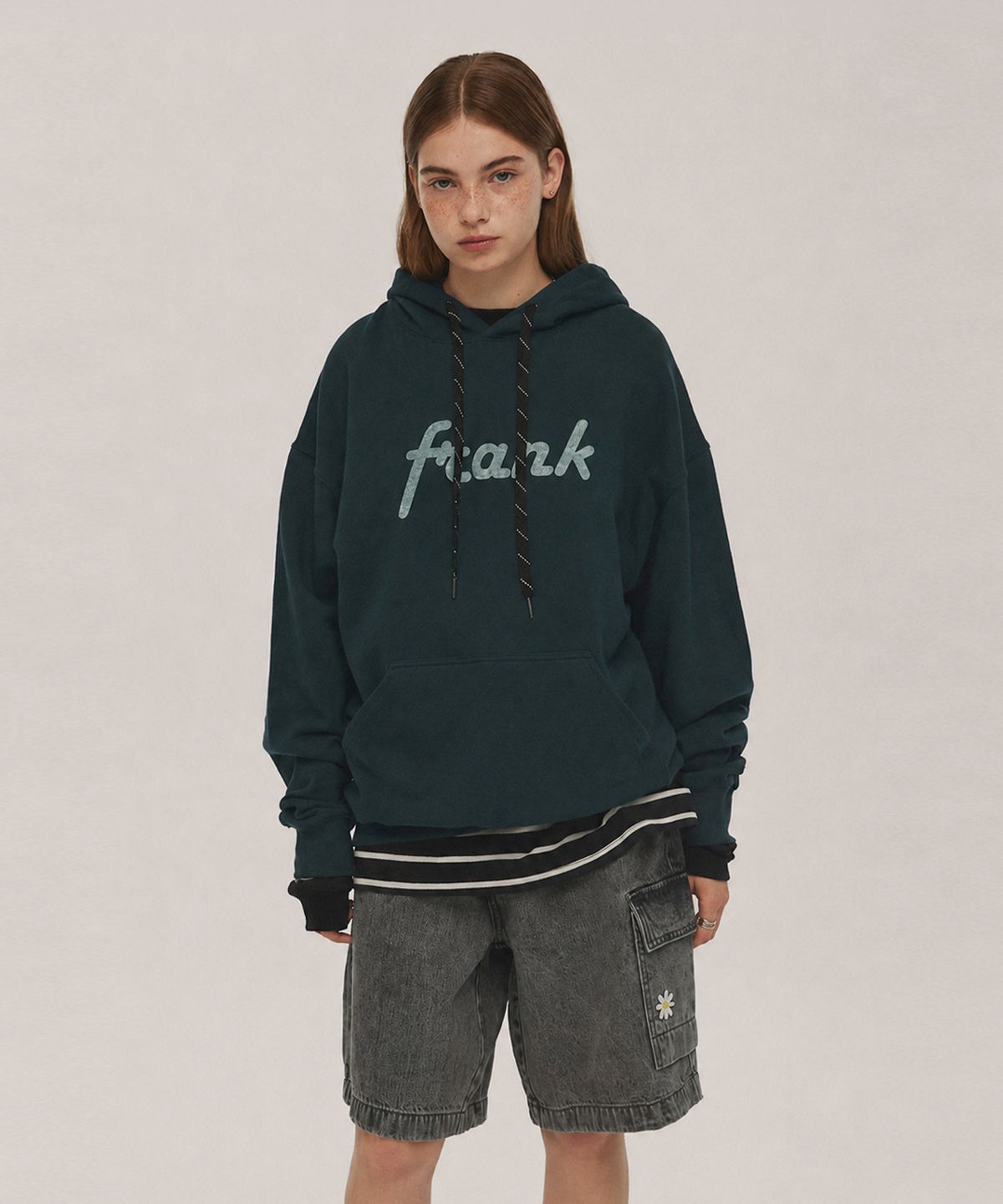 알엠알엔(RMRN) FRANK BIG LOGO HOODIE