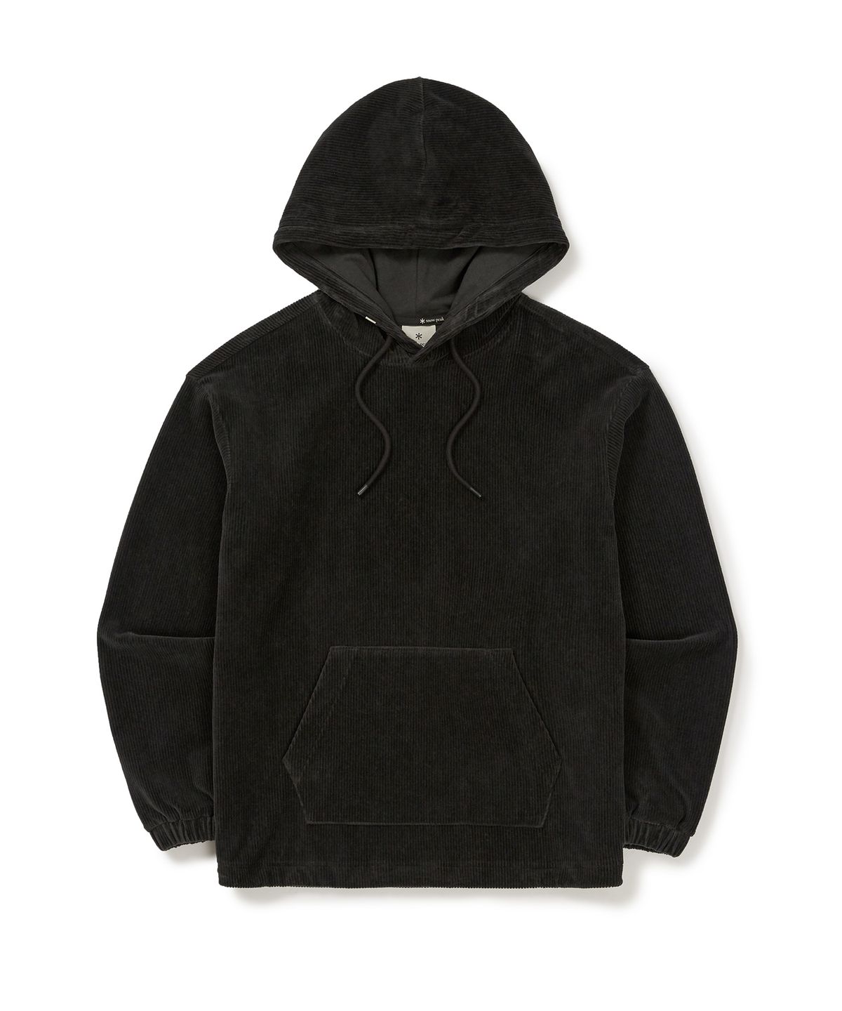 스노우피크 어패럴(SNOWPEAK APPAREL) 코듀로이 여성 후드 티셔츠 (S24WWFHD71) Dark Charcoal