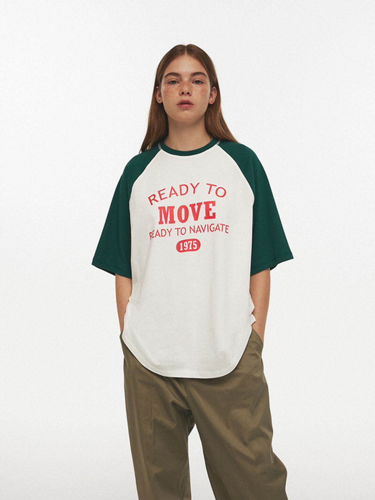 알엠알엔(RMRN) 1975 RAGLAN SLEEVE T-SHIRT