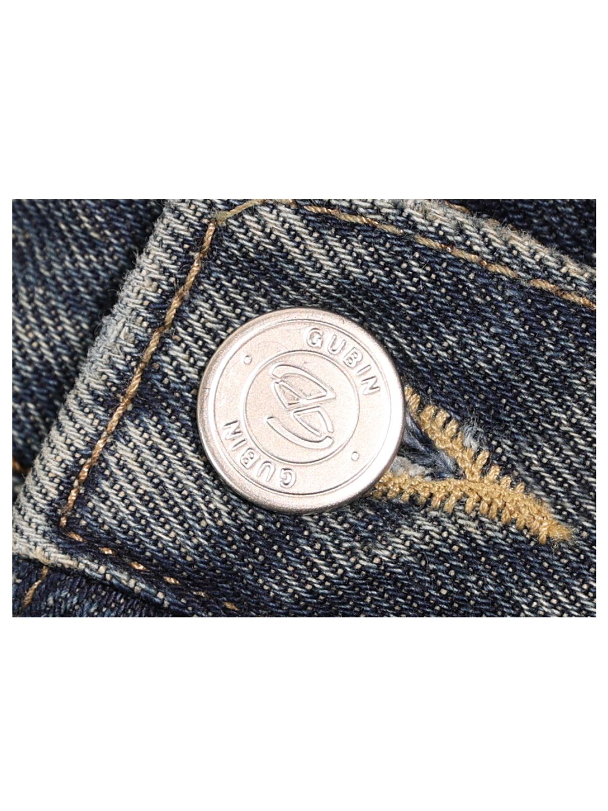 구빈(GUBIN) 워시드 카펜터 포켓 데님팬츠