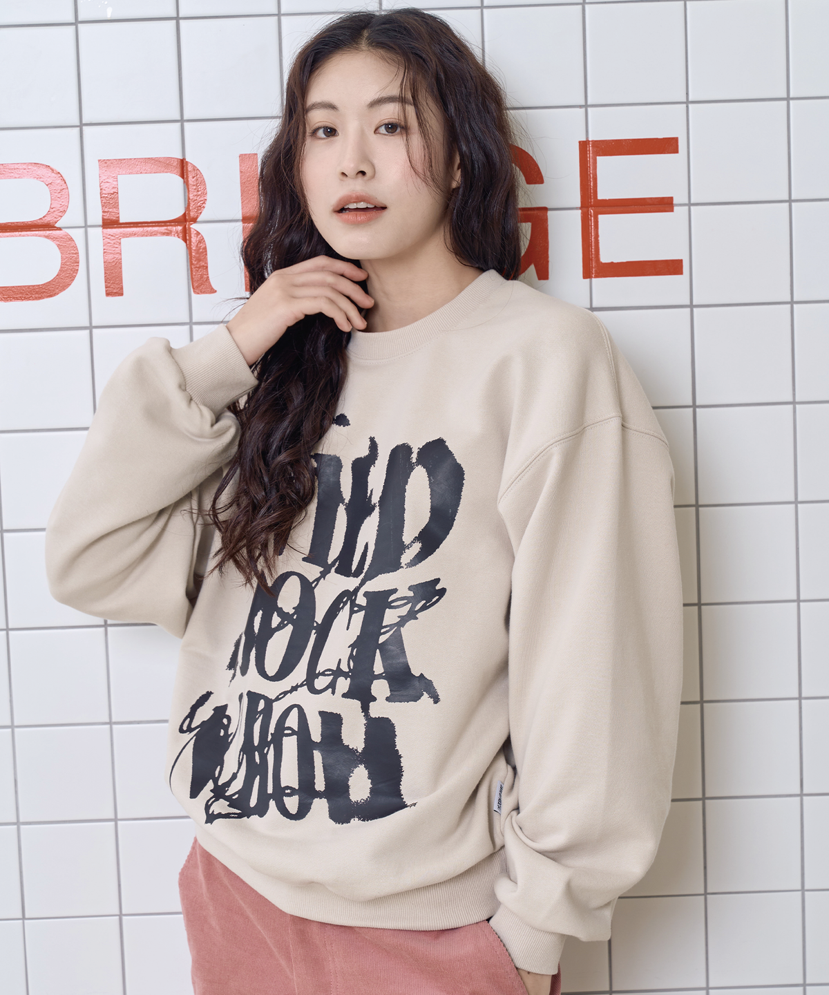 와일드락(WILDROCK) (기모추가) 와일드 락 앤 롤  맨투맨_7 COL