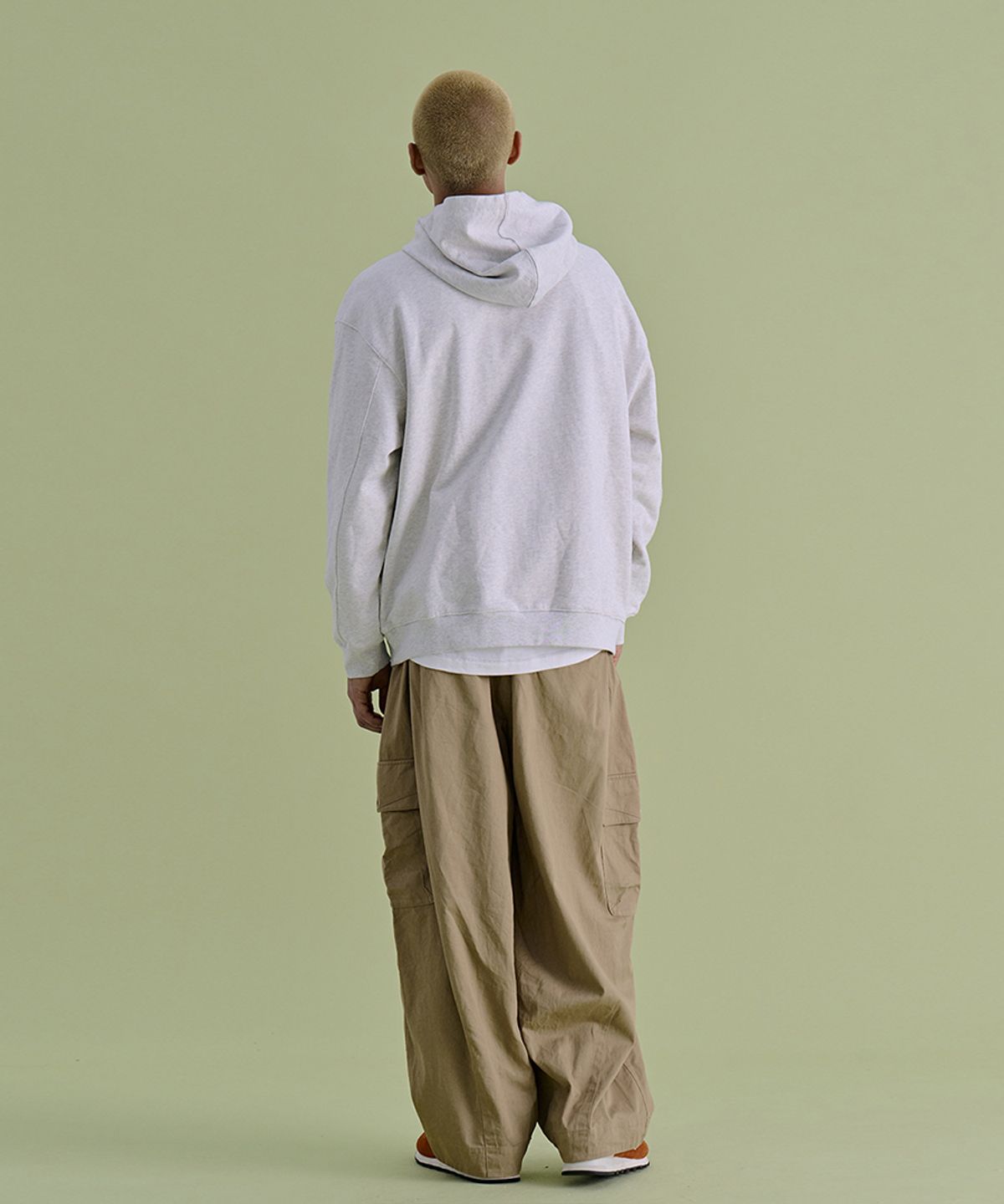 논타입(NONTYPE) SCHOOL SYMBOL HOODY (BEIGE)