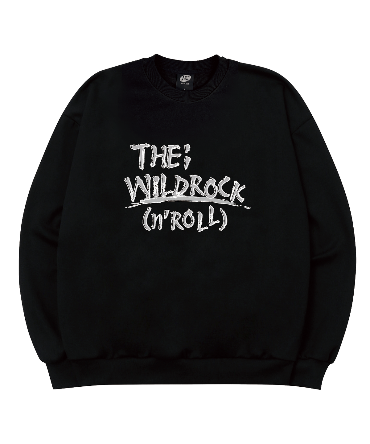 와일드락(WILDROCK) 더 와일드 락 앤 롤 맨투맨_블랙