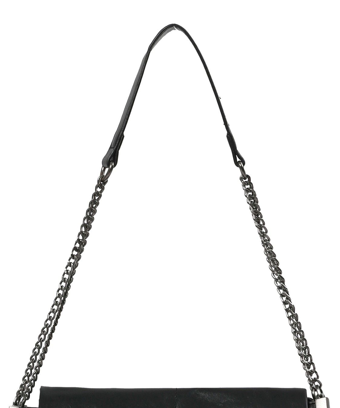 ☆MUCENT☆ Infinity Leather Chain Shoulder Bag Unisex MUSINSA | MUCENT Infinity Leather Chain Shoulder Bag (Unisex)
