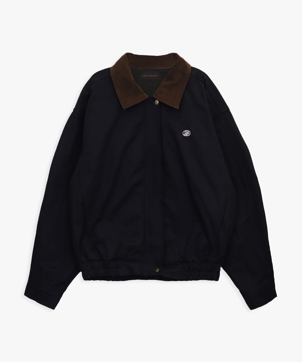 핑크파인애플(PINK PINEAPPLE) FARMY COTTON BOMBER JACKET_NAVY