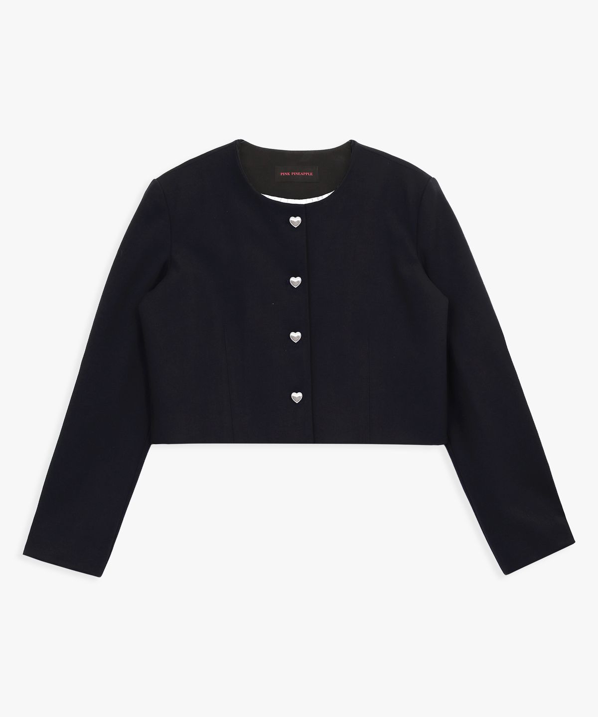 핑크파인애플(PINK PINEAPPLE) TIDY ROUND JACKET_NAVY