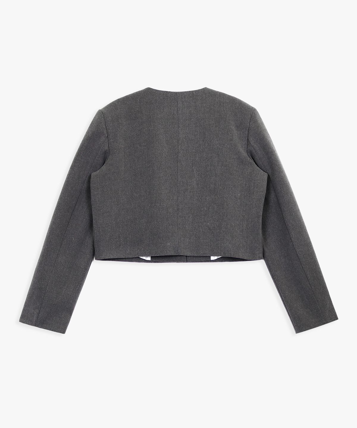 핑크파인애플(PINK PINEAPPLE) TIDY ROUND JACKET_GREY