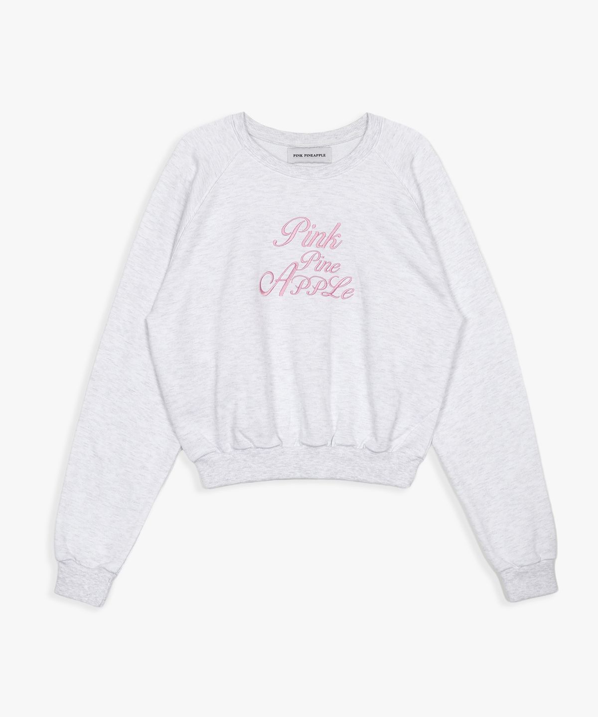 핑크파인애플(PINK PINEAPPLE) TWENTYS DIARY SWEATSHIRT_CEMENT GRAY