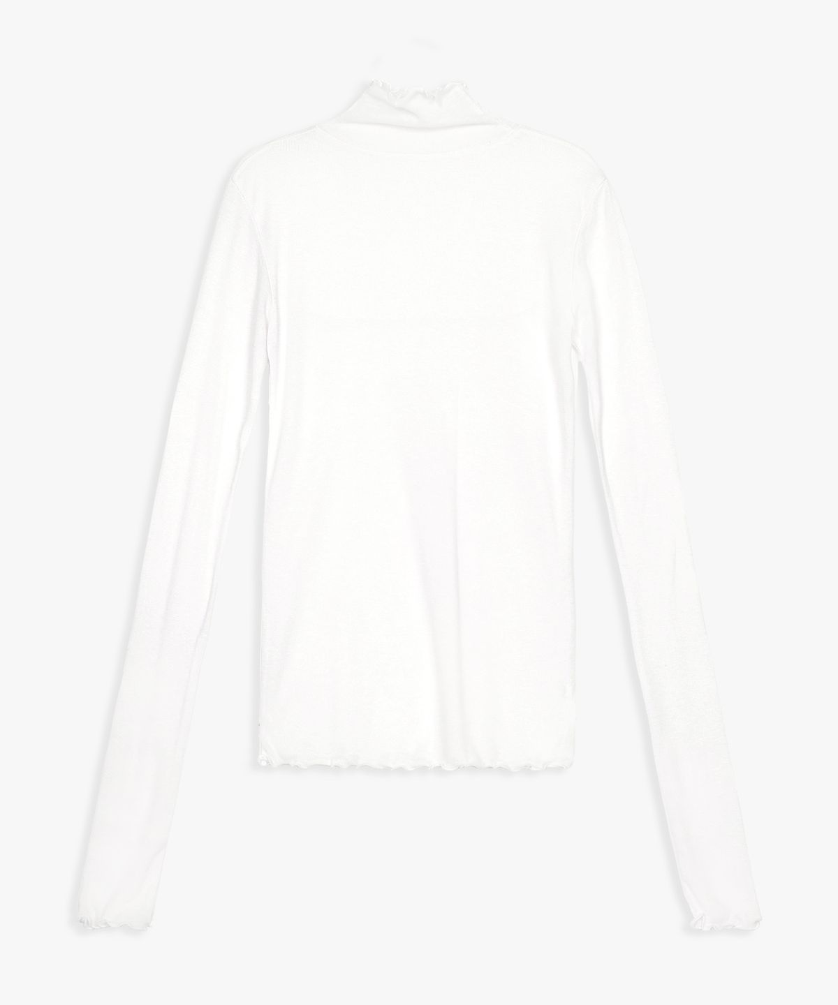 핑크파인애플(PINKPINEAPPLE) SHEER TURTLENECK TOP_IVORY
