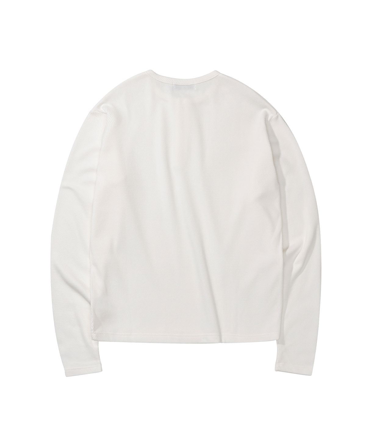플로즈룸(FLAWSROOM) 5Button Henley WHITE