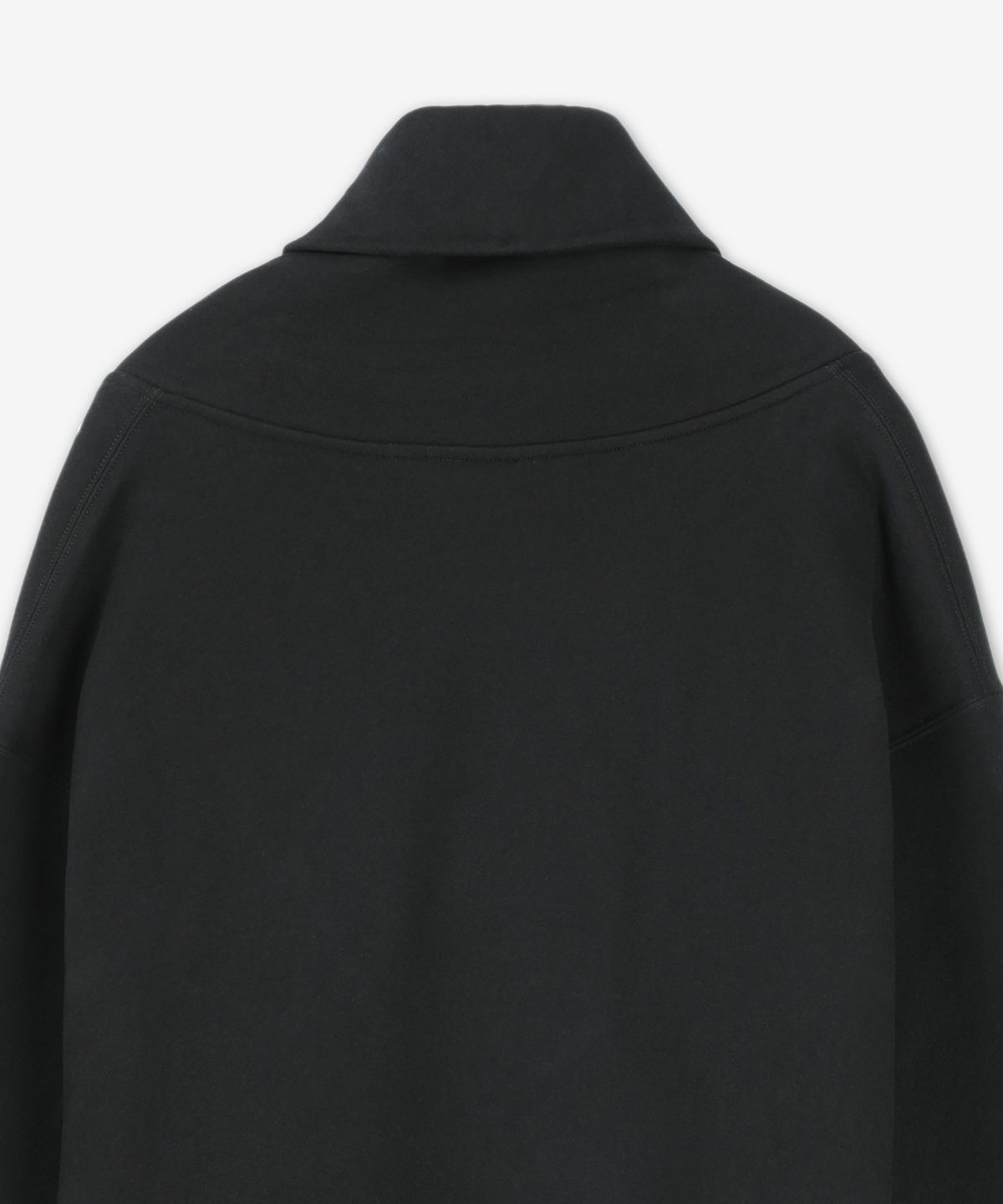 생로랑(SAINT LAURENT) 하이 V넥 맨투맨 - 블랙 / 803146Y36SW1000