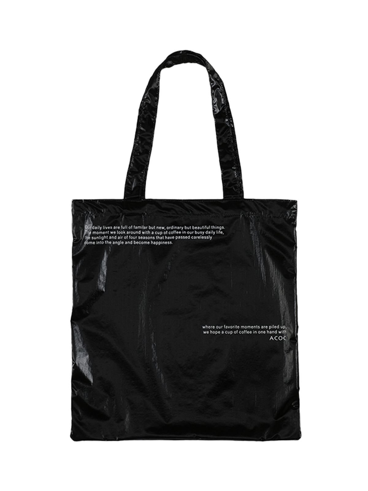 아코크(ACOC) Milestone Eco Bag_Black