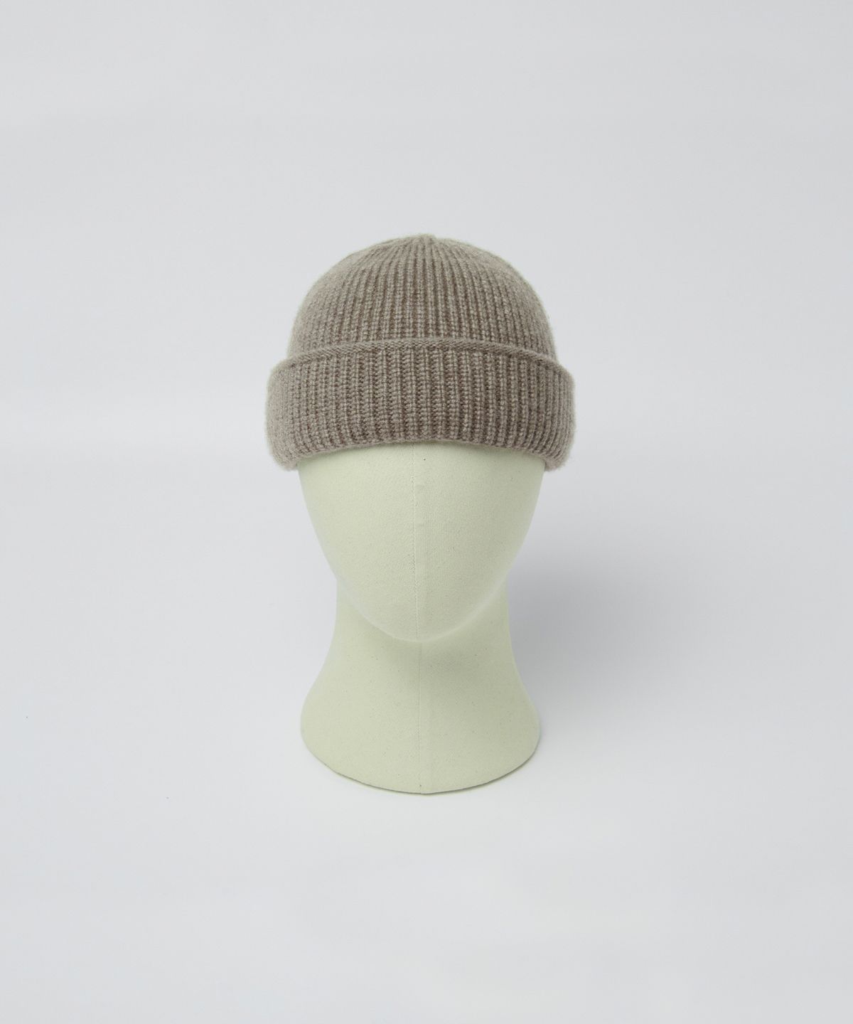 라모랭(RAMOLIN) Merino Wool Double Cuff Watchcap Bark