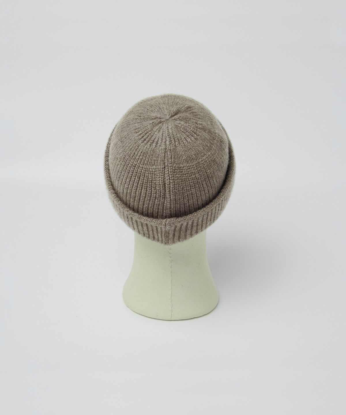 라모랭(RAMOLIN) Merino Wool Double Cuff Watchcap Bark