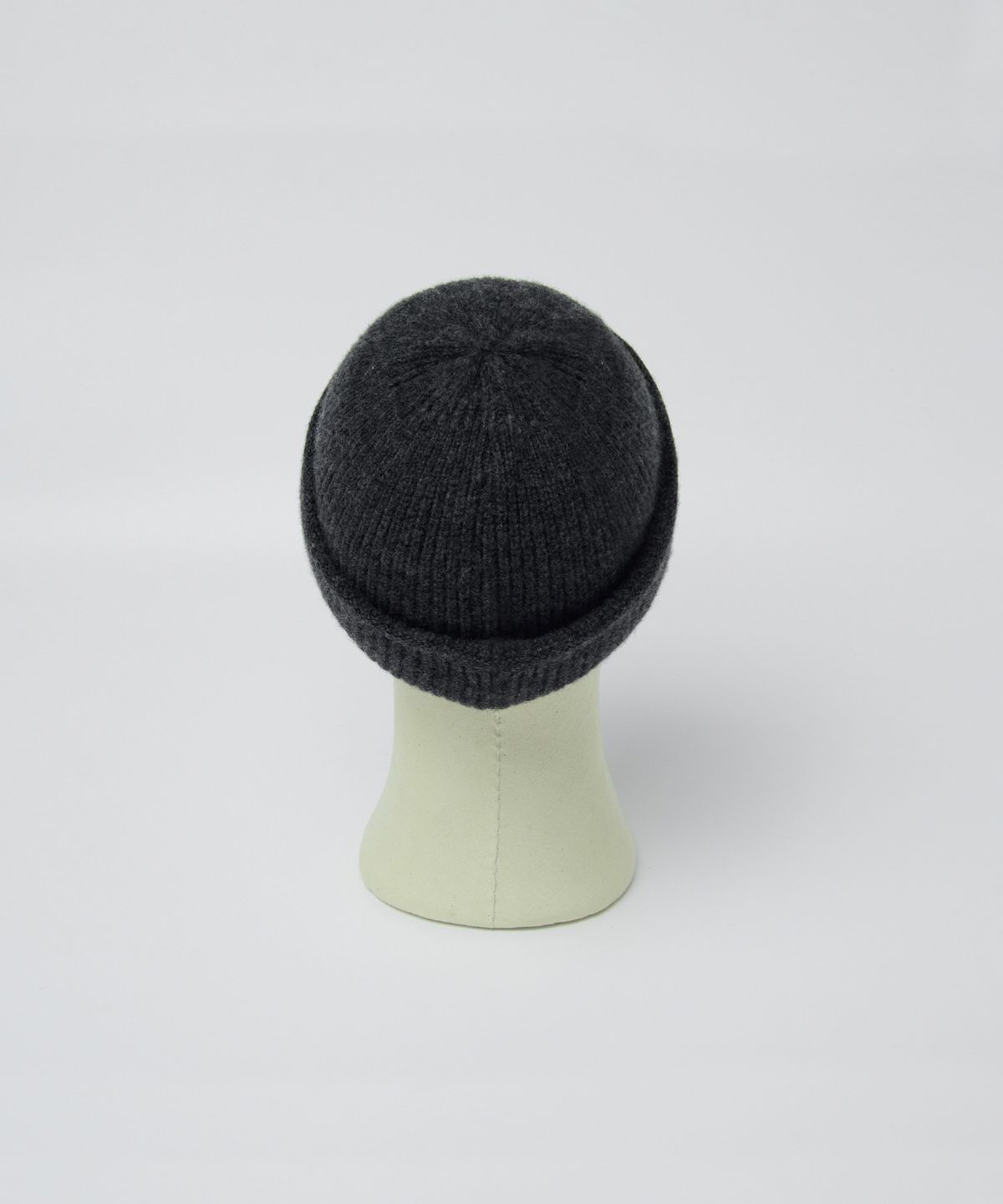 라모랭(RAMOLIN) Merino Wool Double Cuff Watchcap Charcoal