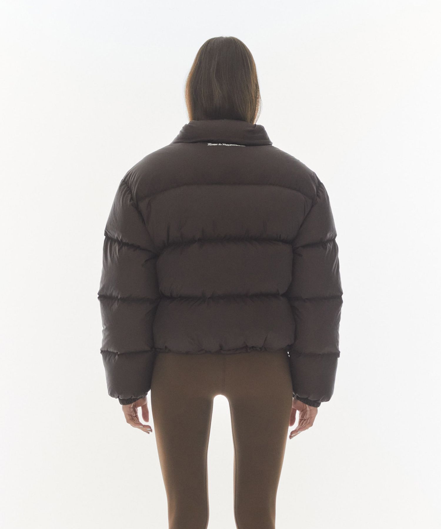 [Rest & Recreation] COLLAR DOWN JACKET ★大人気★ MUSINSA公式 | REST&RECREATION COLLAR DOWN JACKET - BROWN