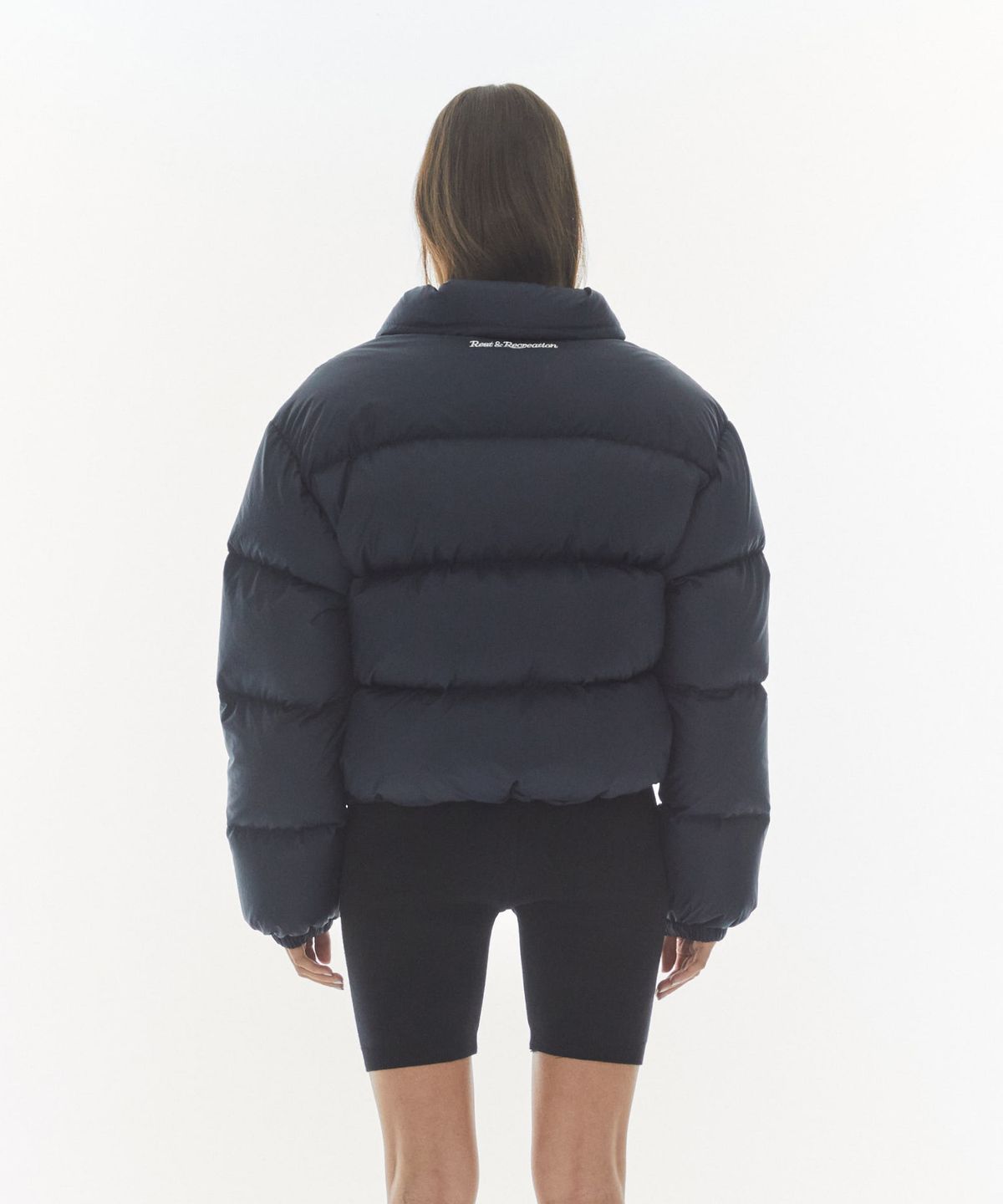레스트앤레크레이션(REST&RECREATION) COLLAR DOWN JACKET - NAVY