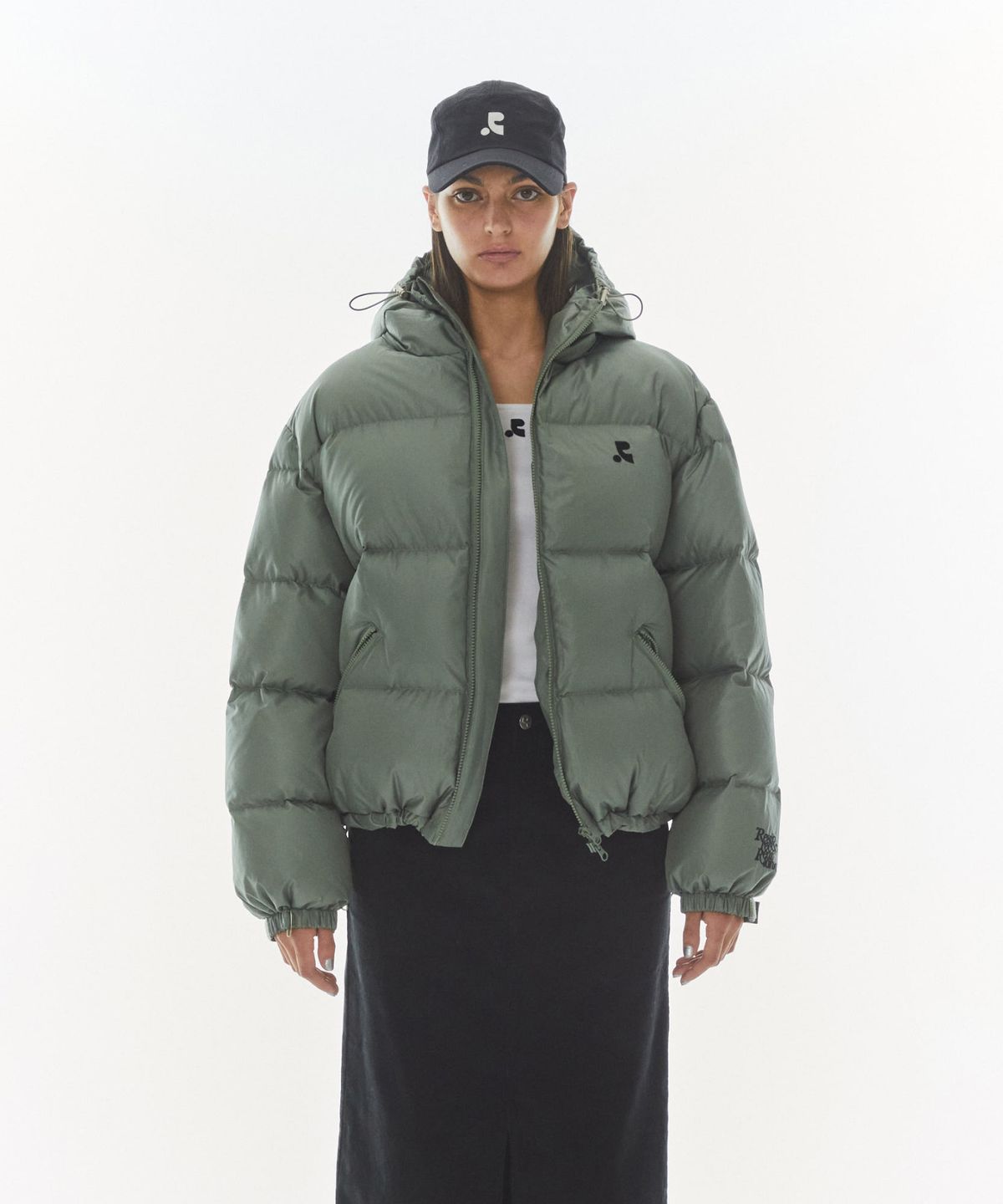 레스트앤레크레이션(REST&RECREATION) 2WAY HOOD DOWN JACKET - KHAKI