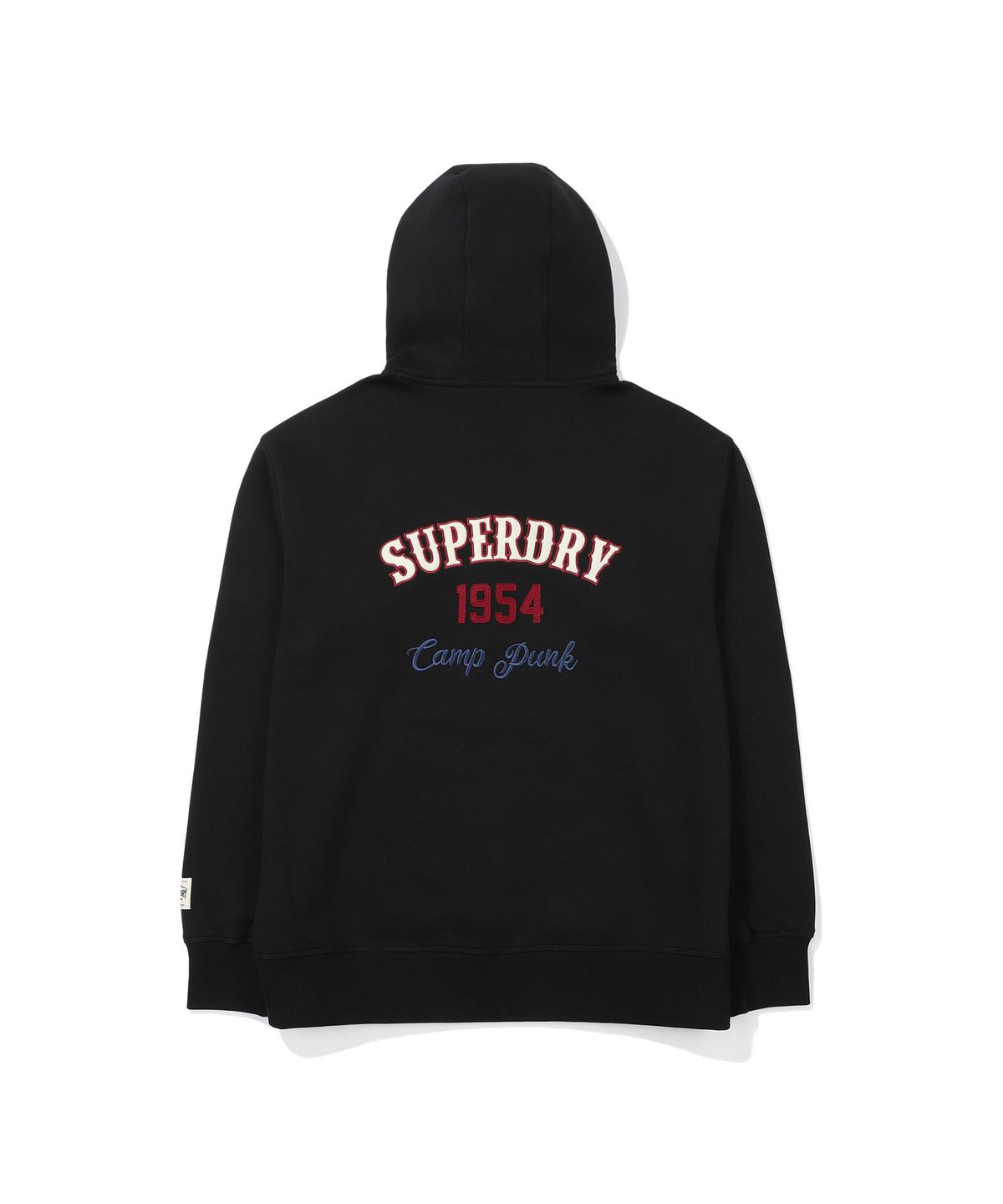 슈퍼드라이(SUPERDRY) 1954 웨스턴 후드 티셔츠 블랙