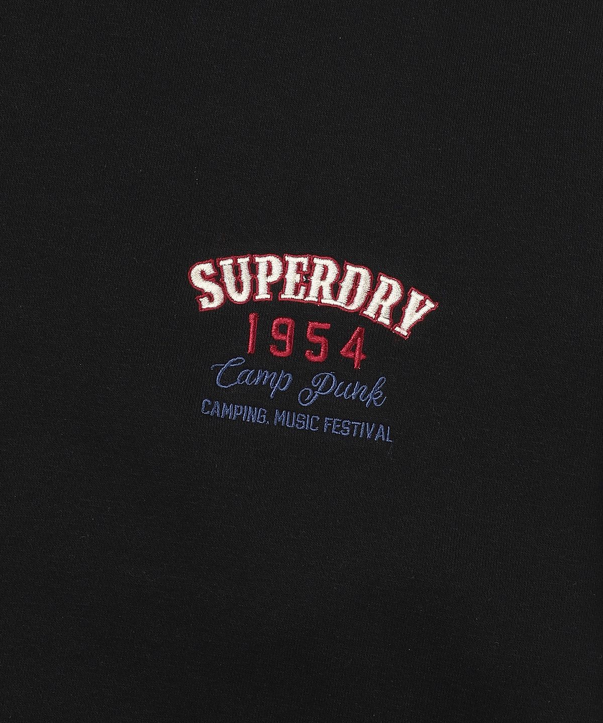 슈퍼드라이(SUPERDRY) 1954 웨스턴 후드 티셔츠 블랙