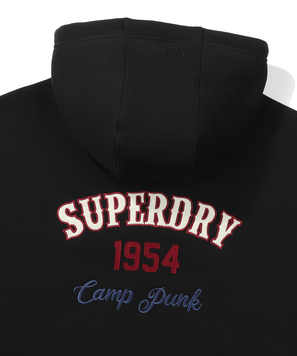 슈퍼드라이(SUPERDRY) 1954 웨스턴 후드 티셔츠 블랙