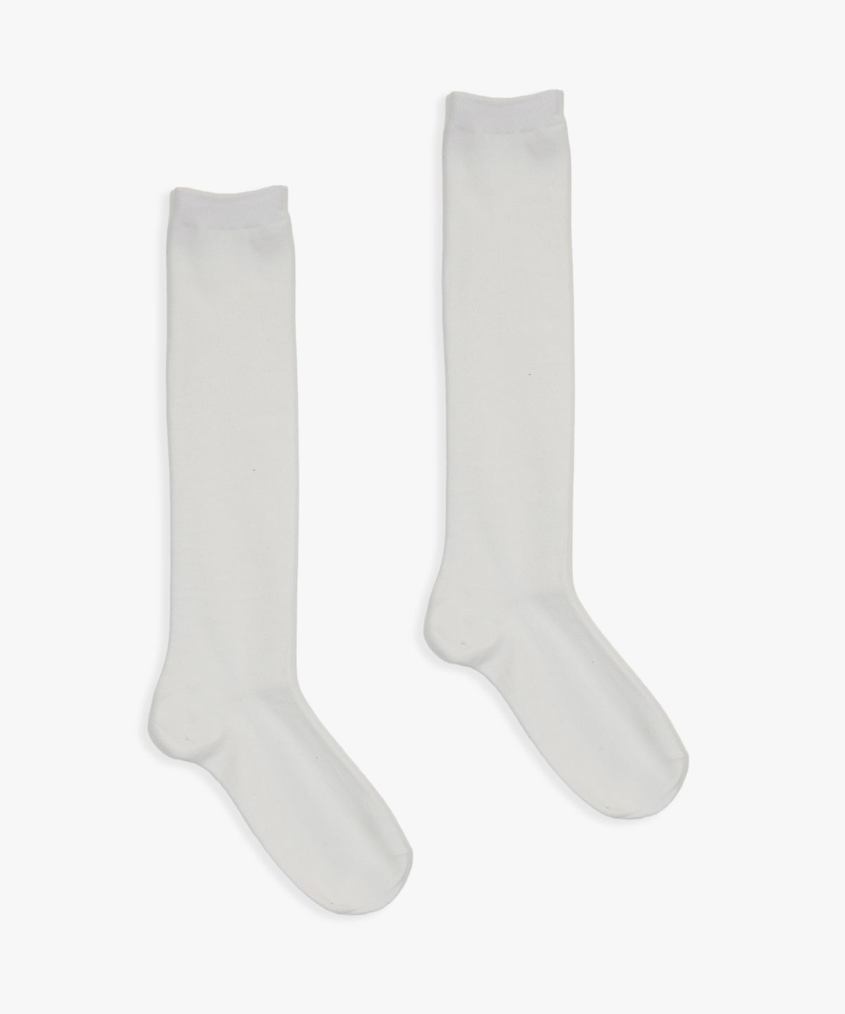 핑크파인애플(PINK PINEAPPLE) [2EA 1SET] BASIC KNEE HIGH SOCKS_IVORY