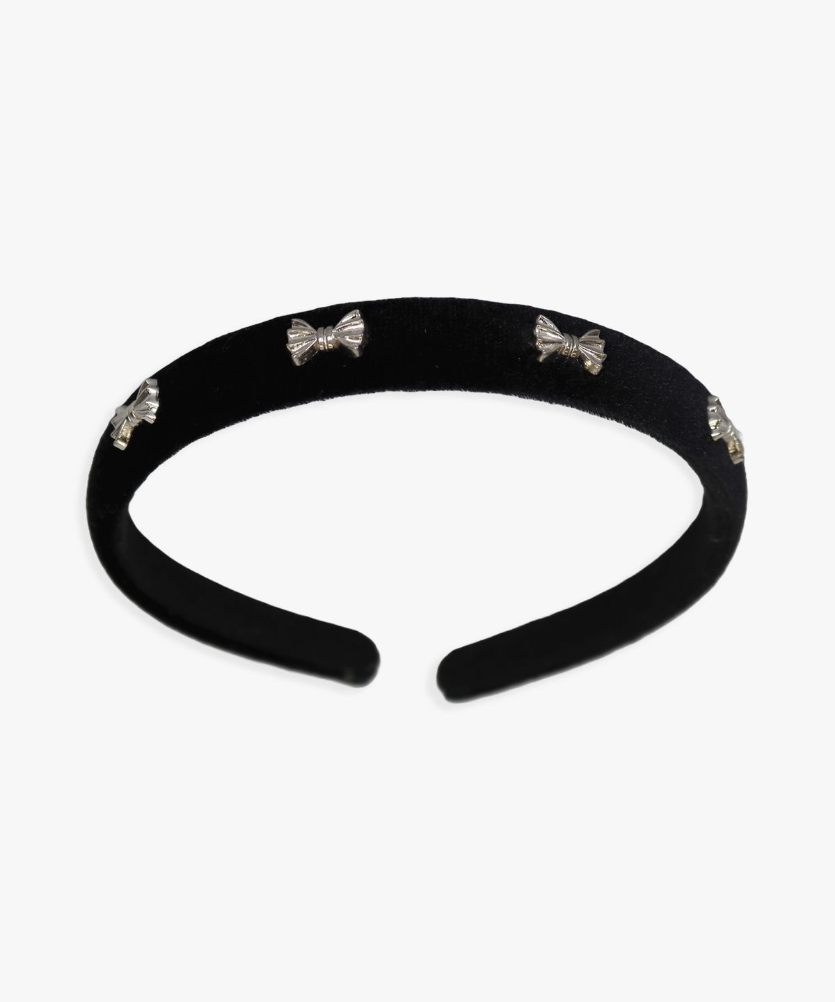 핑크파인애플(PINK PINEAPPLE) CLARA VELVET HAIRBAND_BLACK