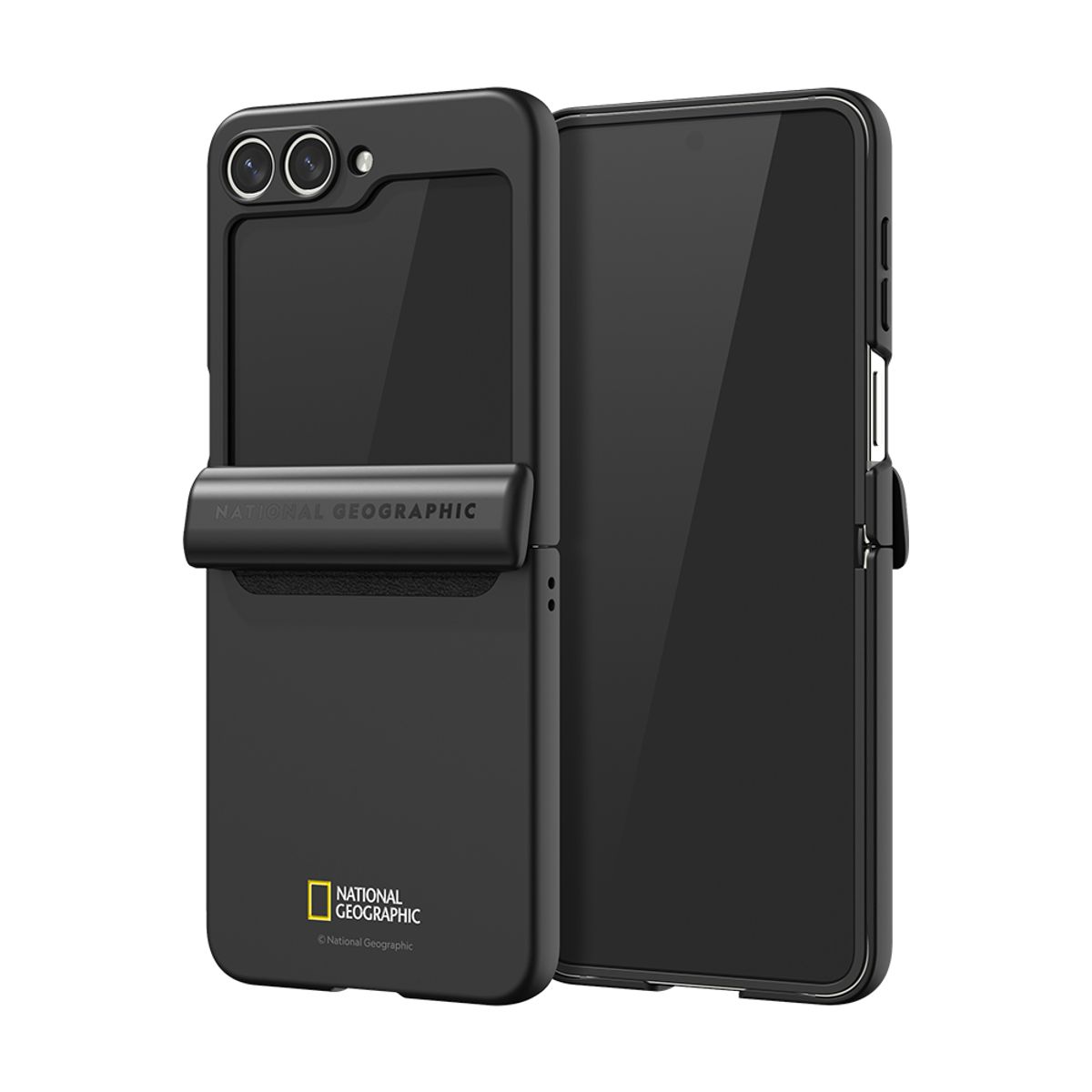 내셔널지오그래픽 모바일(NATIONAL GEOGRAPHIC MOBILE) 갤럭시Z플립6 5 마그네틱 힌지 커버 슬림 케이스