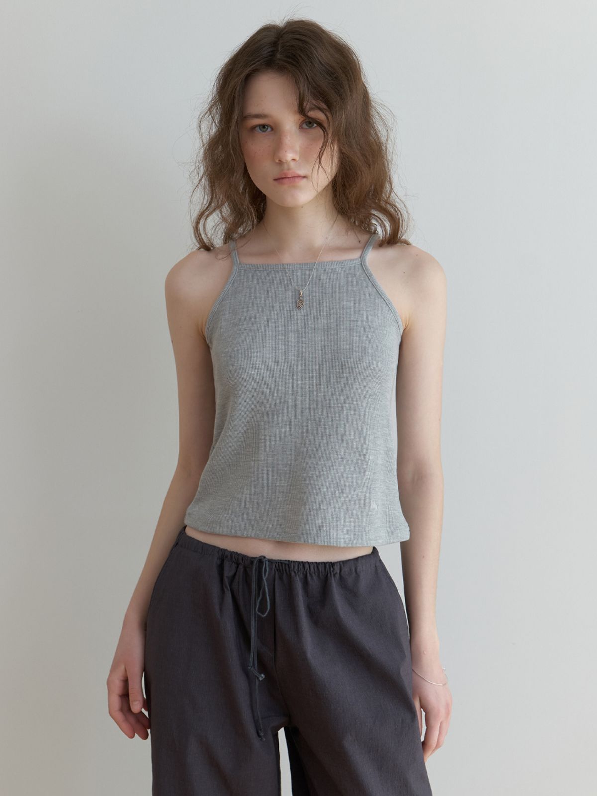 더미튼(THEMITTEN) [3rd] MN waffle sleeveless (gray)