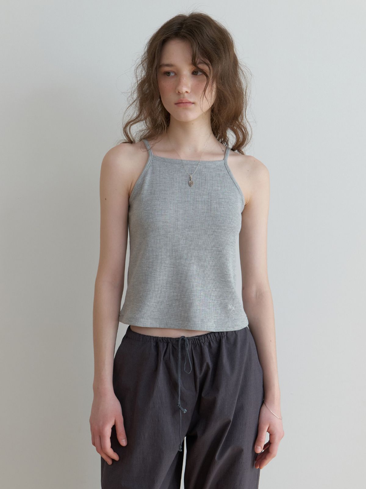 더미튼(THEMITTEN) [3rd] MN waffle sleeveless (gray)