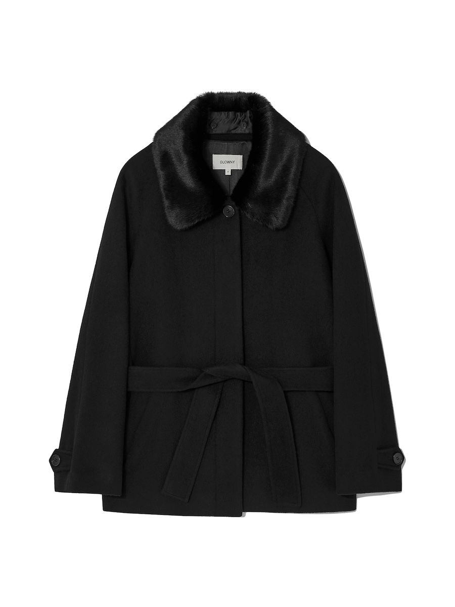 コート GLOWNY BURNING FUR COAT 4BFM030 MUSINSA | GLOWNY BURNING FUR COAT (BLACK)
