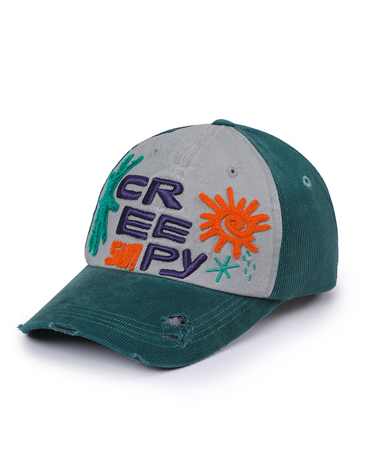 메인부스(MAINBOOTH) Creepy Sun Ball Cap(GREEN)