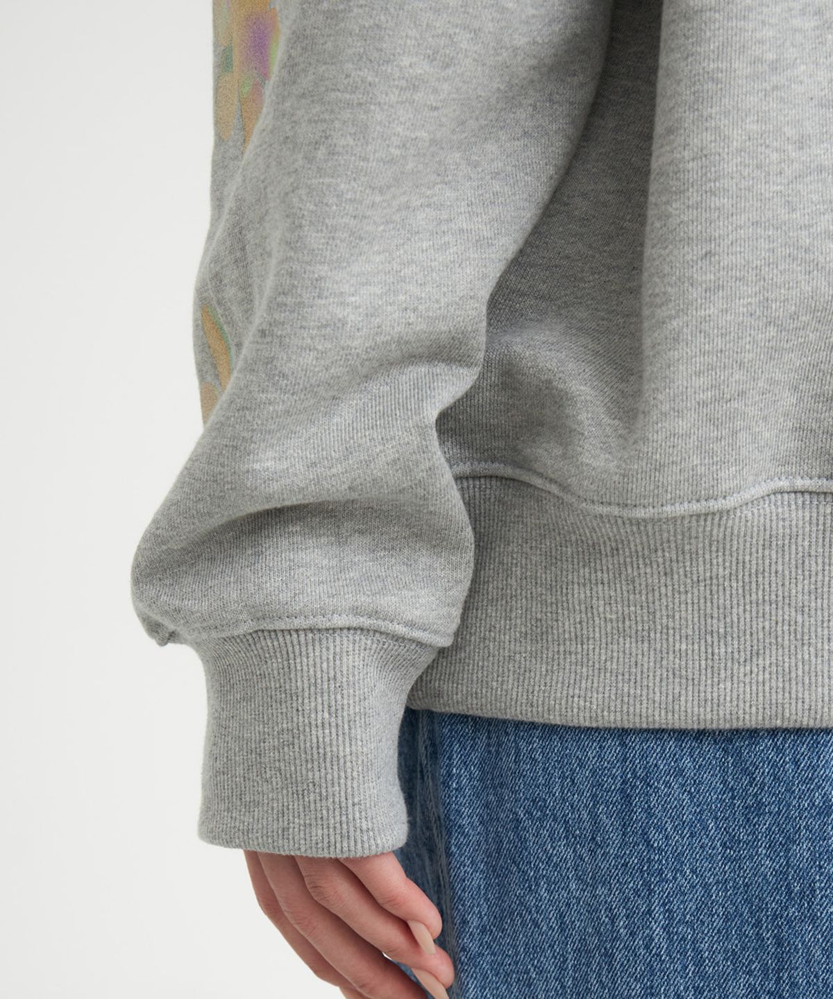 1011갤러리(1011 GALLERY) FLOWER GRAPHIC SWEATSHIRT