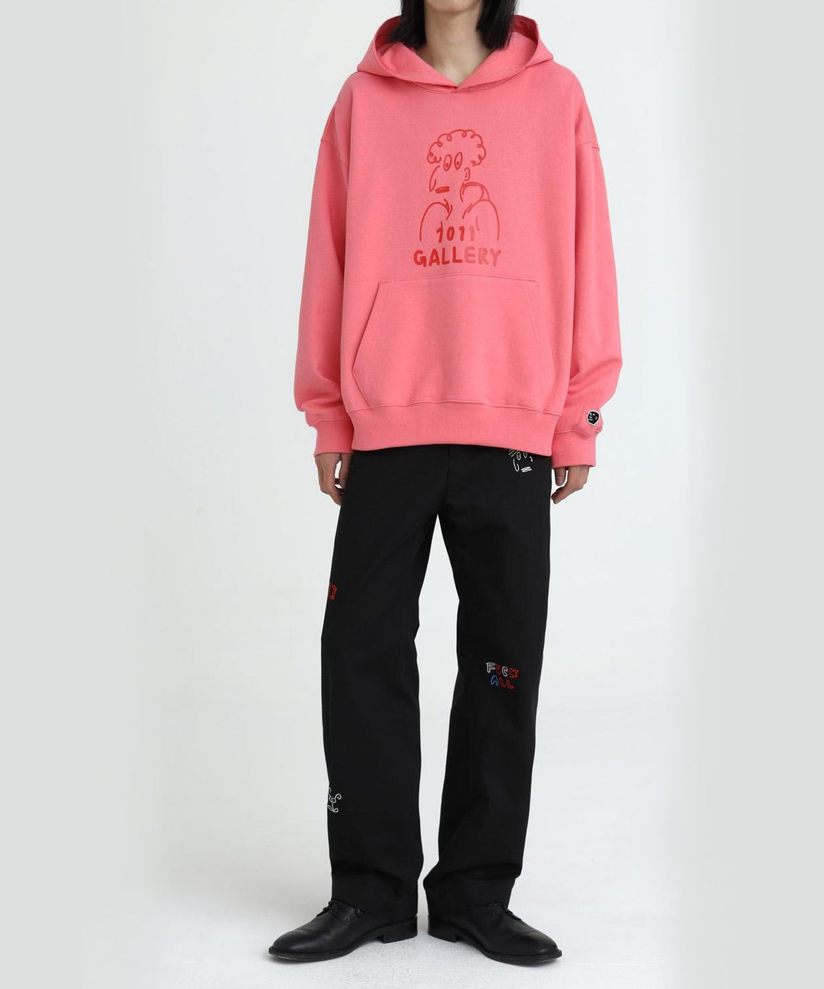 1011갤러리(1011 GALLERY) 1011 EMBROIDERED CHINO PANTS